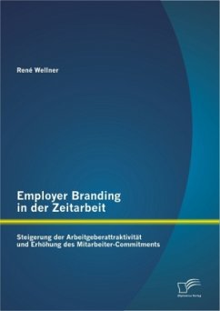 Employer Branding in der Zeitarbeit: Steigerung der Arbeitgeberattraktivität und Erhöhung des Mitarbeiter-Commitments - Wellner, René