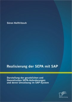 Realisierung der SEPA mit SAP: Darstellung der gesetzlichen und theoretischen SEPA-Anforderungen und deren Umsetzung im SAP-System - Hellfritzsch, Sören