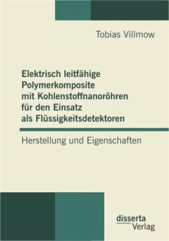 Elektrisch leitfähige Polymerkomposite mit Kohlenstoffnanoröhren für den Einsatz als Flüssigkeitsdetektoren: Herstellung und Eigenschaften - Villmow, Tobias