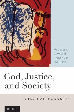 God, Justice, and Society - Burnside, Jonathan