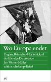 Wo Europa endet (eBook, ePUB)