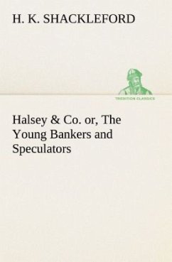 Halsey & Co. or, The Young Bankers and Speculators - Shackleford, H. K.