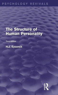 Cover The Structure of Human Personality (Psychology Revivals)