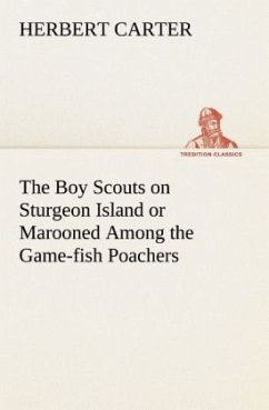 The Boy Scouts on Sturgeon Island or Marooned Among the Game-fish Poachers - Carter, Herbert