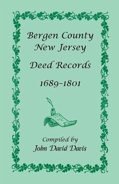 Bergen County, New Jersey Deed Records, 1689-1801 - Davis, John David