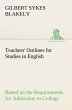 Teachers' Outlines for Studies in... - Bild 1