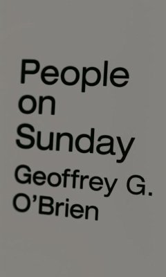 People on Sunday - O'Brien, Geoffrey G