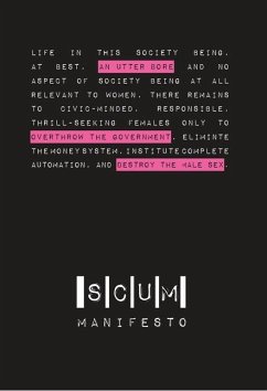 Scum Manifesto - Solanas, Valerie