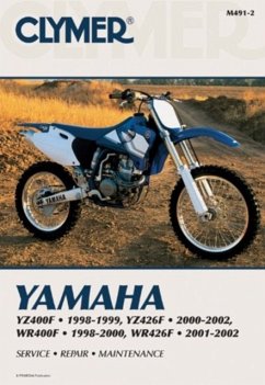 Yamaha YZ400F, YZ426F, WR400F & WR426F Motorcycle (1998-2002) Service Repair Manual - Haynes Publishing