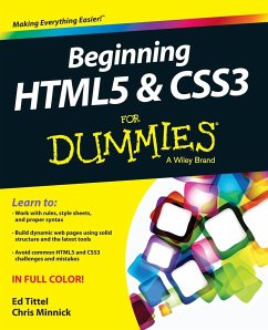 Beginning HTML5 and CSS3 for Dummies - Tittel, Ed; Minnick, Chris