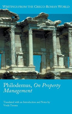 Philodemus, on Property Management - Tsouna, Voula
