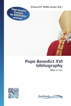 Pope Benedict XVI bibliography