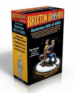 Brixton Brothers Mysterious Case of Cases (Boxed Set): The Case of the Case of Mistaken Identity; The Ghostwriter Secret; It Happened on a Train; Dang - Barnett, Mac