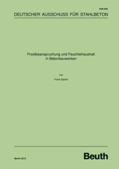 Cover Frostbeanspruchung und Feuchtehaushalt in Betonbauwerken
