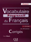 Corrigés (Niveau B2/C1) / Vocabulaire progressif du Français, Niveau avancé (2ème édition)