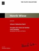 Sonaten, für Viola da Gamba und Cembalo Bearbeitung für Flöte (Oboe oder Violine) und Klavier