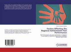 Factors Affecting the Regional Achievement Test Performance