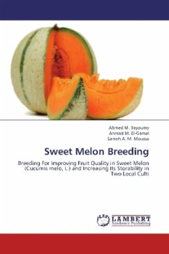 Sweet Melon Breeding - Bayoumy, Ahmed M.;M. El-Gamal, Ahmad;Moussa, Sameh A. M.