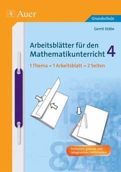 Arbeitsblätter für den Mathematikunterricht 4 - Stäbe, Gerrit