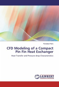 CFD Modeling of a Compact Pin Fin Heat Exchanger