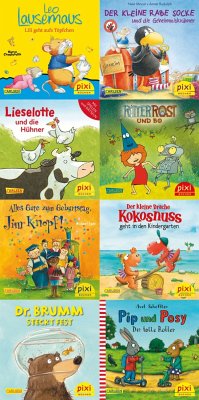 Cover Pixi-Box 254: Die beliebtesten Bilderbuch-Helden bei Pixi