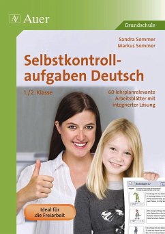 Selbstkontrollaufgaben Deutsch 1/2 - Sommer, Sandra; Sommer, Markus