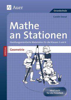 Mathe an Stationen SPEZIAL Geometrie 3-4 - Donat, Carolin