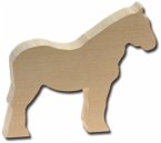 Corvus A600712 - Schnitzholz Pony-Fohlen