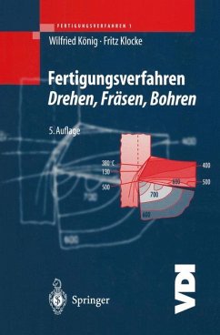 Fertigungsverfahren 1: Drehen, Fräsen, Bohren (VDI-Buch) König, Wilfried