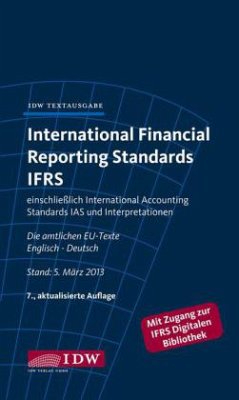 Cover International Financial Reporting Standards IFRS