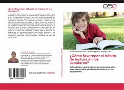 ¿Cómo favorecer el hábito de lectura en los escolares? - Pérez Quevedo, Yaima