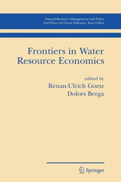 Frontiers in Water Resource Economics (eBook, PDF)