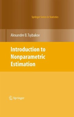 Introduction to Nonparametric Estimation (eBook, PDF) - Tsybakov, Alexandre B.