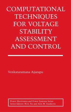 Computational Techniques for Voltage Stability Assessment and Control (eBook, PDF) - Ajjarapu, Venkataramana