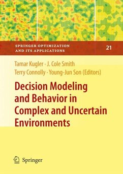 Decision Modeling and Behavior in Complex and Uncertain Environments (eBook, PDF)
