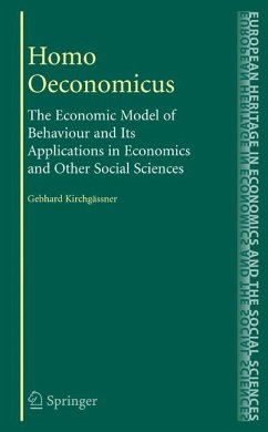 Homo Oeconomicus (eBook, PDF) - Kirchgässner, Gebhard