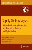 Supply Chain Analysis (eBook, PDF)