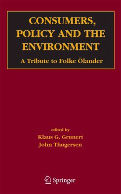 Consumers, Policy and the Environment (eBook, PDF)