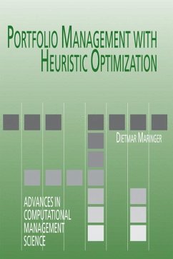 Portfolio Management with Heuristic Optimization (eBook, PDF) - Maringer, Dietmar G.