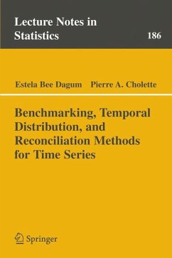 Benchmarking, Temporal Distribution, and Reconciliation Methods for Time Series (eBook, PDF) - Dagum, Estela Bee; Cholette, Pierre A.