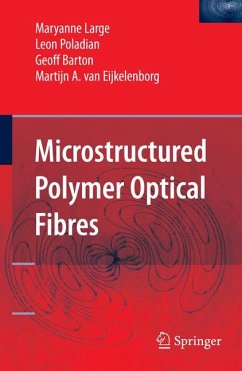 Microstructured Polymer Optical Fibres (eBook, PDF) - Large, Maryanne; Poladian, Leon; Barton, Geoff; Eijkelenborg, Martijn A. van