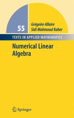 Numerical Linear Algebra (eBook, PDF) - Allaire, Grégoire; Kaber, Sidi Mahmoud