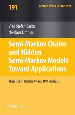 Semi-Markov Chains and Hidden Semi-Markov Models toward Applications (eBook, PDF) - Barbu, Vlad Stefan; Limnios, Nikolaos