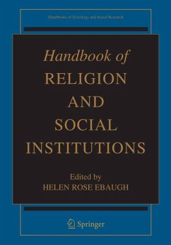 Handbook of Religion and Social Institutions (eBook, PDF)