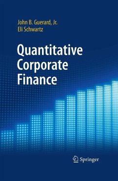 Quantitative Corporate Finance (eBook, PDF) - Guerard, Jr.; Schwartz, Eli