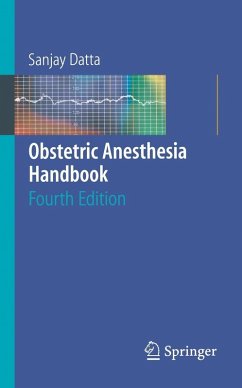 Obstetric Anesthesia Handbook (eBook, PDF) - Datta, Sanjay