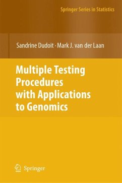 Multiple Testing Procedures with Applications to Genomics (eBook, PDF) - Dudoit, Sandrine; van der Laan, Mark J.