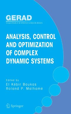 Analysis, Control and Optimization of Complex Dynamic Systems (eBook, PDF)