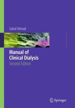 Manual of Clinical Dialysis (eBook, PDF) - Ahmad, Suhail