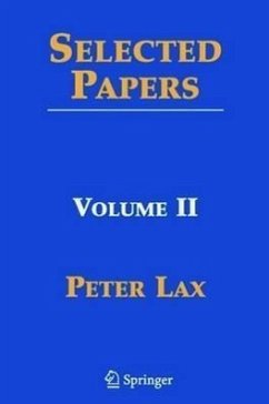 Selected Papers II (eBook, PDF) - Lax, Peter D.